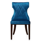 Reine Dining Chair Set of 2 with Solid Wood Frame and Classic Design - Multiple Colors