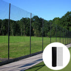 Vinyl Coated Hardware Cloth Fencing with 1/4" Mesh - Black
