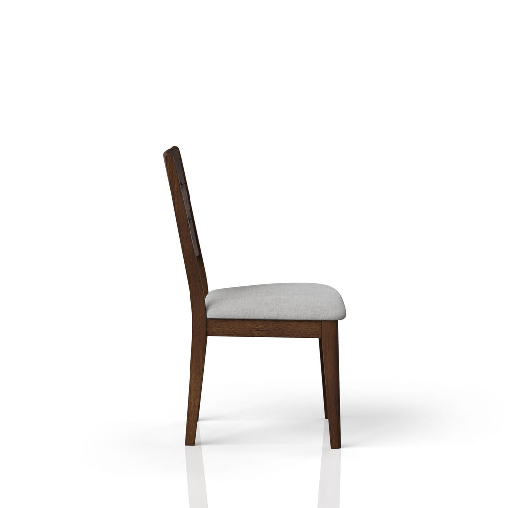 Dining Chairs Upholstered Side Chair with Upholstered Seat - Cherry