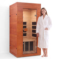 Smart Infrared Sauna for Home with Voice Control - Canadian Hemlock