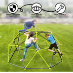 10 Sided Climbing Frame with Colorful Stones - Green