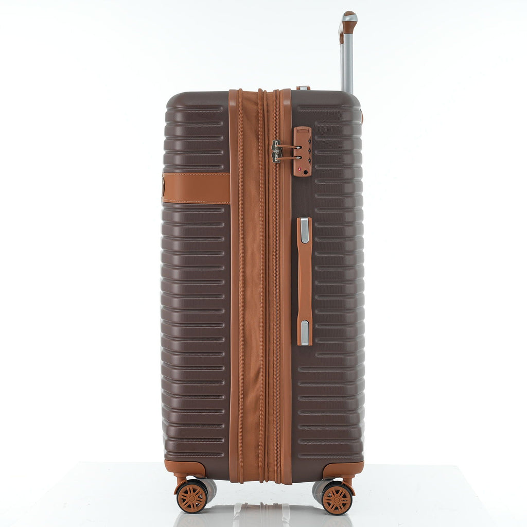 4 Piece Hard Shell Luggage Set with Spinner Wheels - Multiple Colors