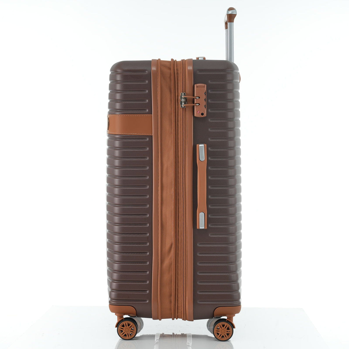 4 Piece Hard Shell Luggage Set with Spinner Wheels - Multiple Colors