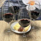 Unbreakable Tritan Plastic Wine Glasses with 20oz Capacity - Clear