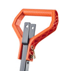 Dump Cart with Poly Body and Steel Frame - 1200 lbs Capacity, Black