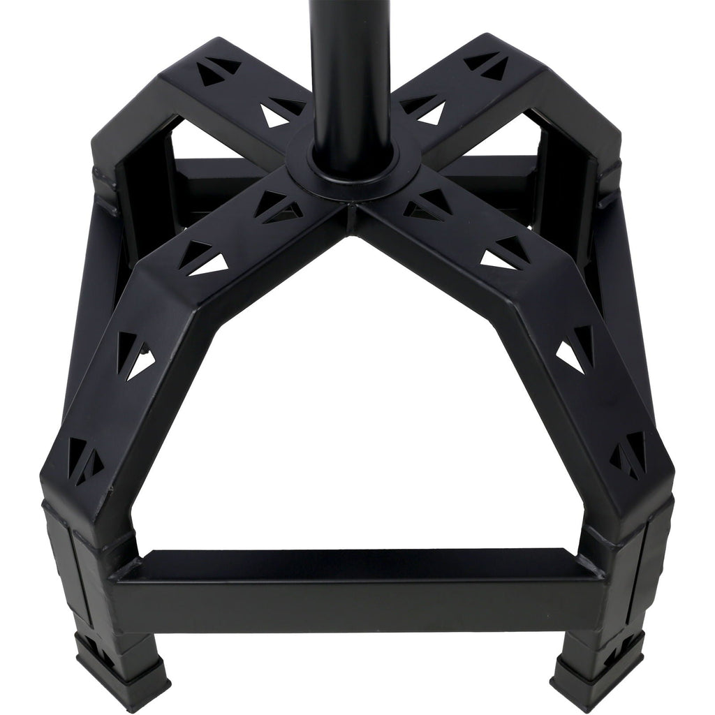 Pneumatic 360 Degree Swivel Mechanics Stool with Adjustable Height - Red or Black