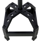 Pneumatic 360 Degree Swivel Mechanics Stool with Adjustable Height - Red or Black