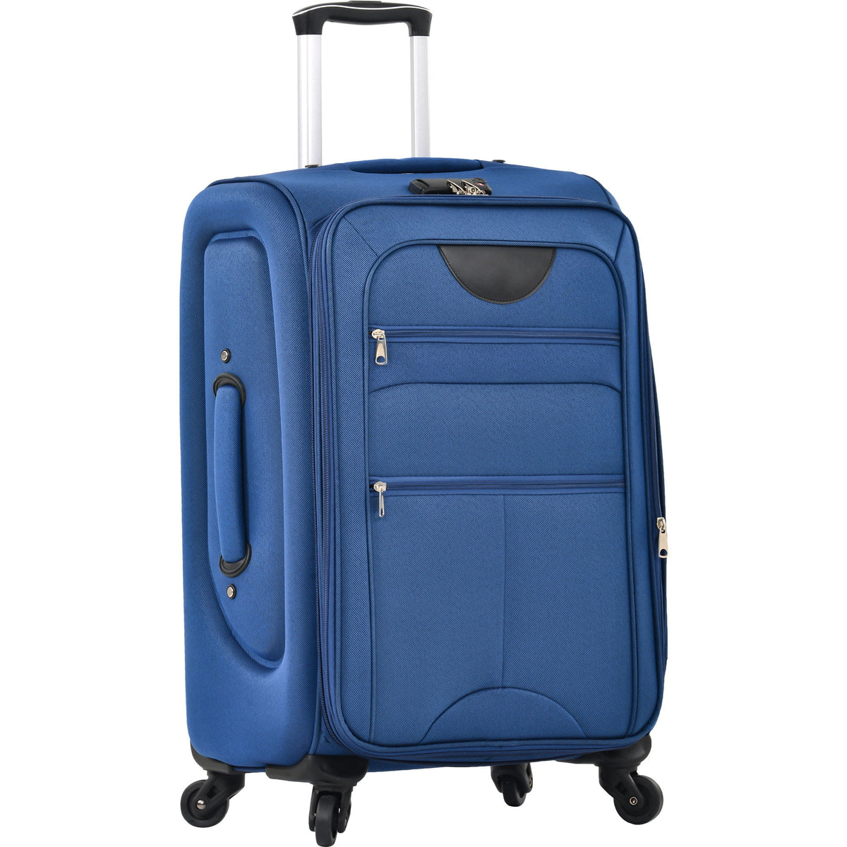 Expandable Softside Luggage 3 Piece Set with Spinner Wheels - Multiple Colors