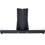 Heavy Duty Adjustable Motorcycle Stand / Wheel Chock with 1800 lb Capacity - Black
