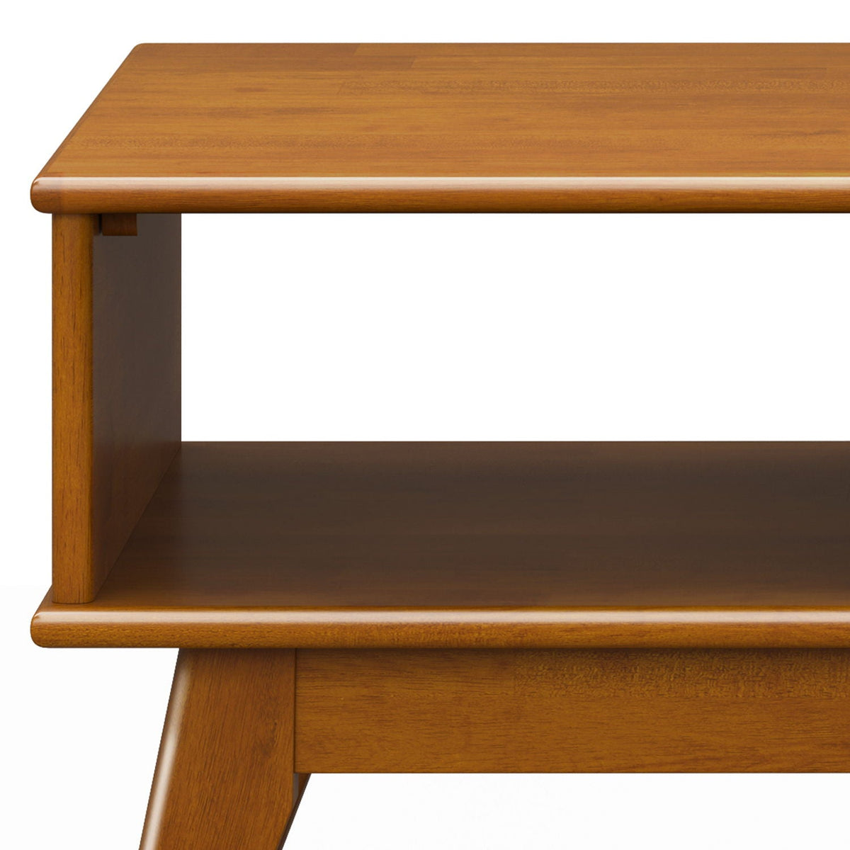 Lift Top Coffee Table with Hidden Storage - Teak