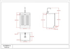 Laundry Cabinet with Stainless Steel Sink and Faucet - White