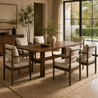 7-Piece Mid-Century Dining Set