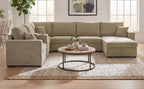 5-Seat Modular Sectional Sofa Couch