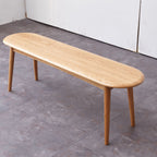 Dining Bench with Versatile Sizing - Light Brown or Dark Brown