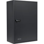 Adjustable Key Cabinet With Combination Lock - Black