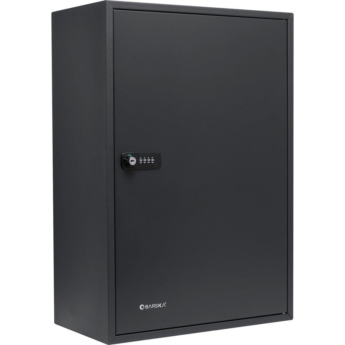Adjustable Key Cabinet With Combination Lock - Black