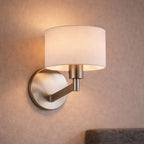 Nebula - Base Wall Lamp With Rotary Switch Shade
