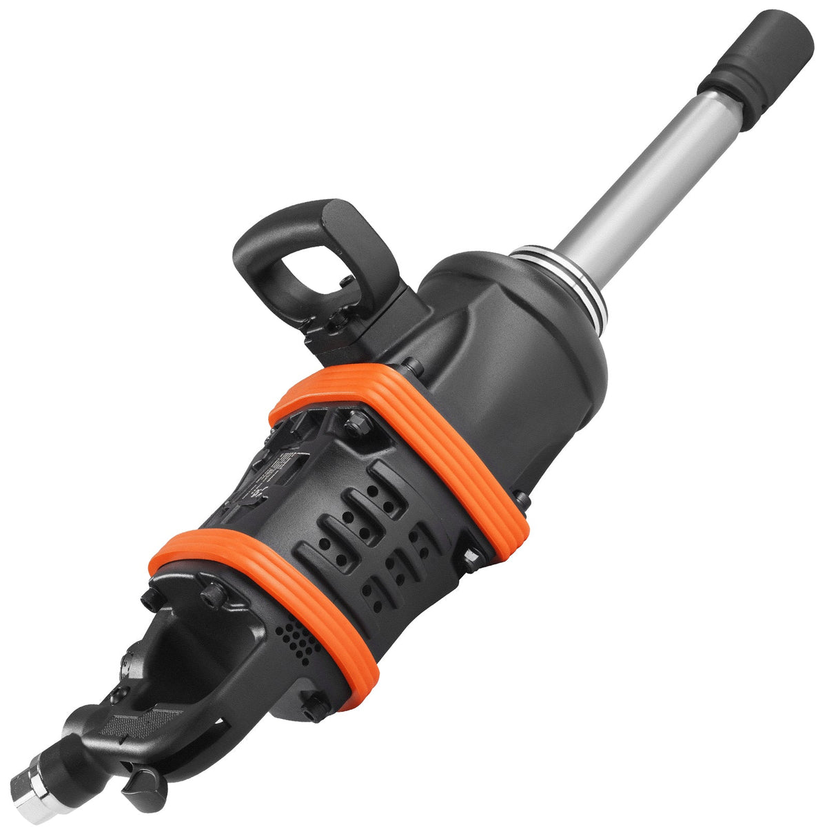 1 Inch Air Impact Wrench with Extended 8 Inch Anvil - 5175 ft-lbs Torque
