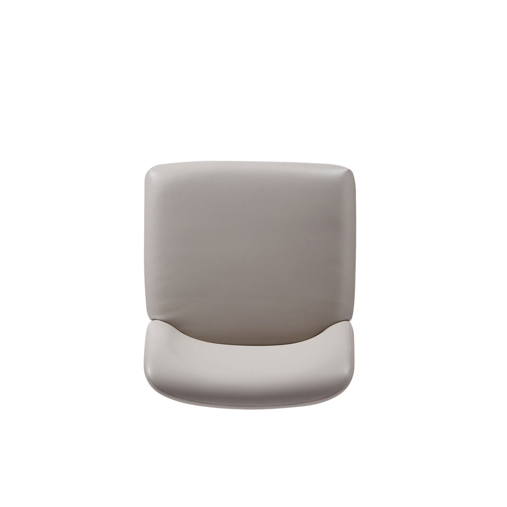 Serena Dining Chair with Geometric Metal Base - Available in Multiple Colors