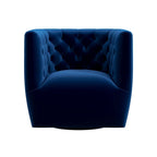 Ergonomic Design Swivel Chair with Tufted Accent - Multiple Colors