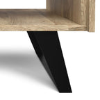 Handcrafted Acacia End Table with 1 Drawer - Light Brown, Dark Gray, or Dark Brown