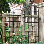 Metal Garden Rustproof Trellis for Climbing Plants – Outdoor Flower Support