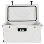 85 Quart Heavy-Duty Cooler with 6–10 Day Ice Retention – White