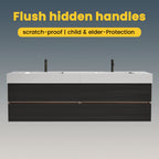 Grace 72'' Bathroom Vanity with Matt
