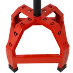 Pneumatic 360 Degree Swivel Mechanics Stool with Adjustable Height - Red or Black