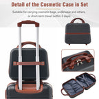 Hardshell Luggage Set 3-Piece Spinner with TSA Lock - Lightweight, Multiple Colors