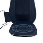 Shiatsu Back Massager with Kneading and Heating - Dark Blue
