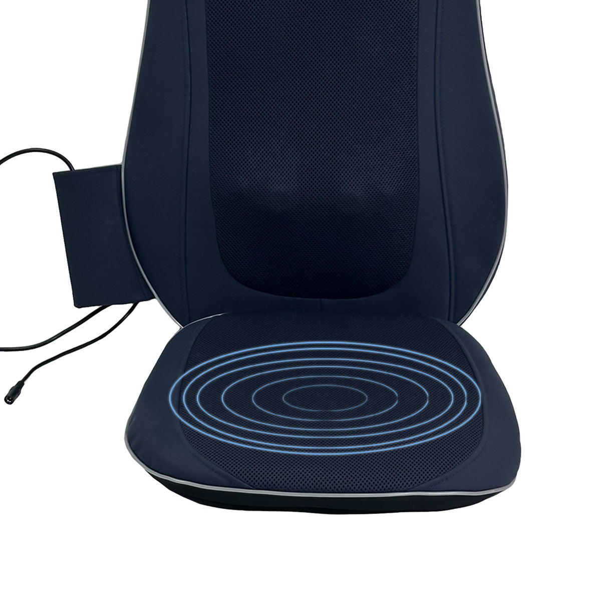 Shiatsu Back Massager with Kneading and Heating - Dark Blue
