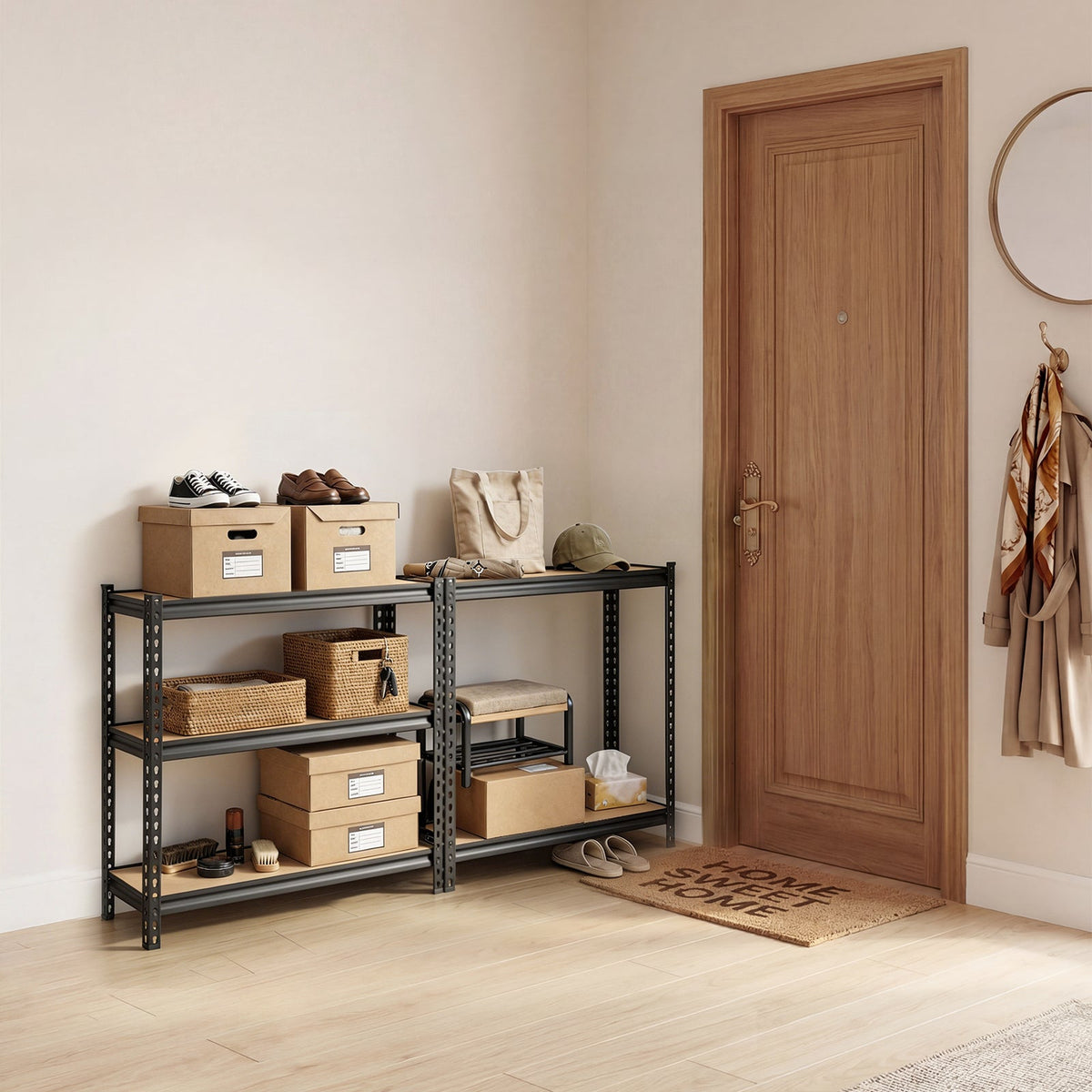 5-Tier Adjustable Storage Shelves