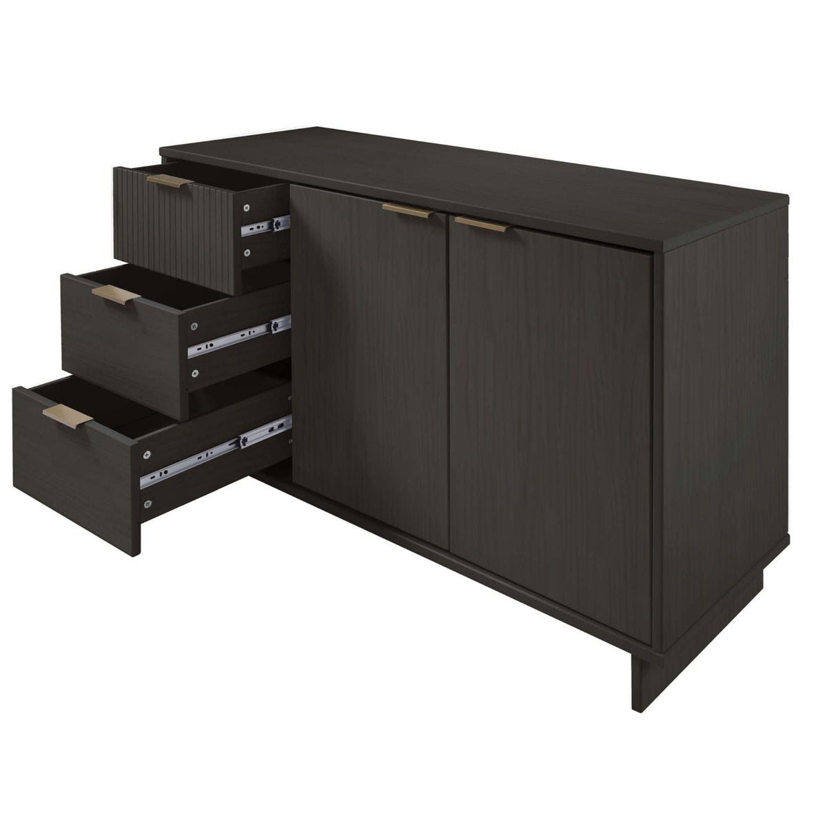 Granville Sideboard with Full Extension Drawers - Multiple Colors