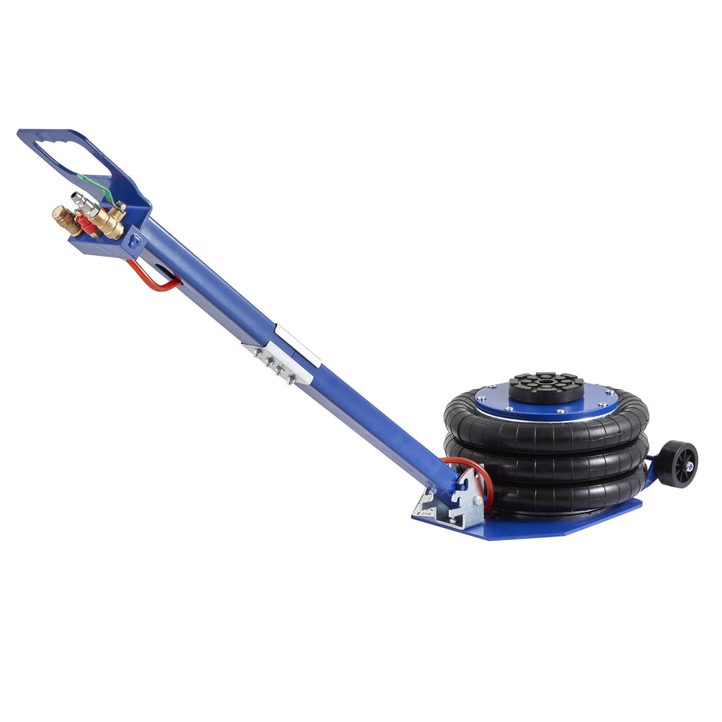 3 Ton Triple Bag Air Jack with Fast Lifting System - Blue