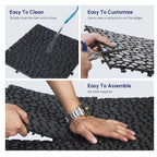 12 x 12 Inch Accessories with Durable Plastic Construction - Multiple Colors