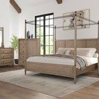 5 Drawer Door Chest with Felt & Cedar-Lined Storage - Sand
