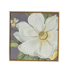 Botanical Wall Art Prints with Premium Frames - Gray (Set of 4)