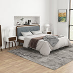 Modern Design Night Stand with Solid Wood Construction - Dark Brown or White