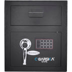 Durable Keypad Depository Safe with Dual PIN Access - Black