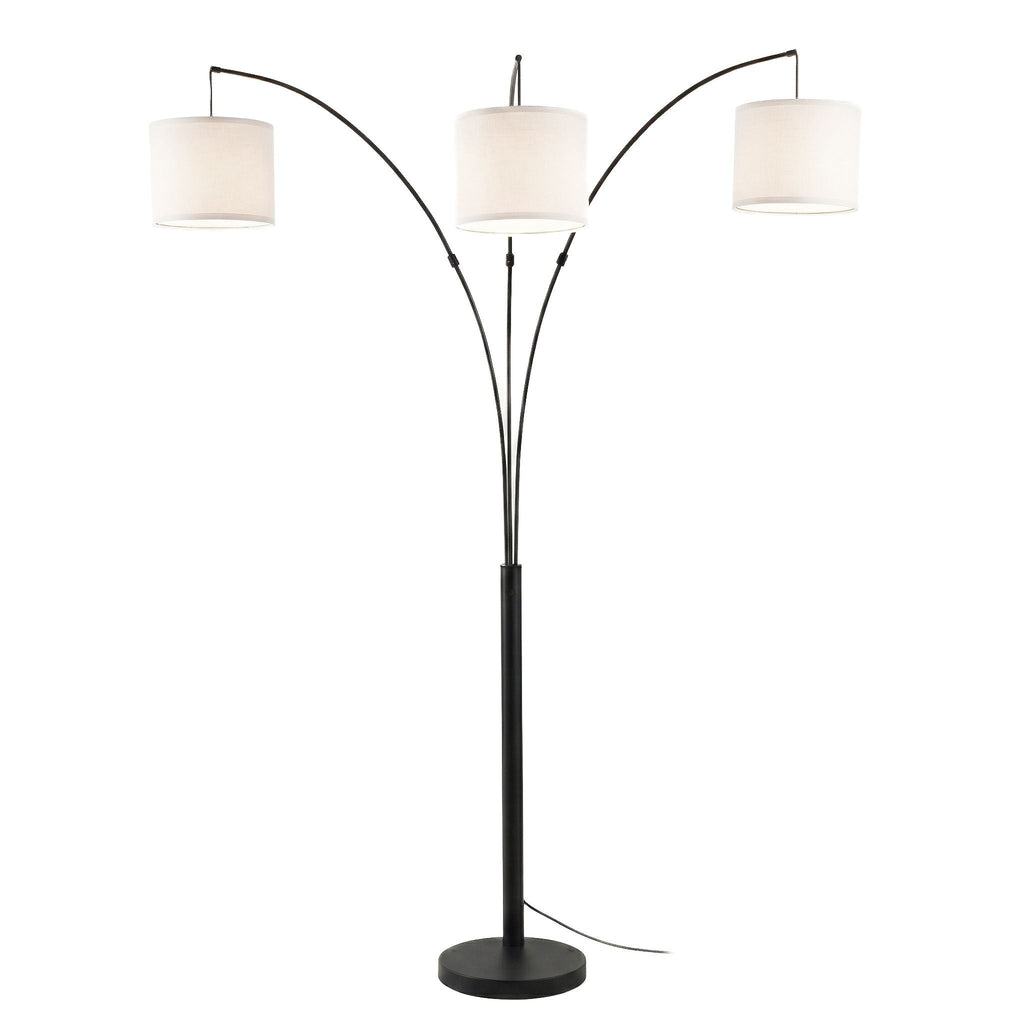Royal 3 Arm Arc Floor Lamp