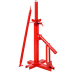 Portable Manual Tire Changer Tool with Adjustable Bead Breaker - Steel