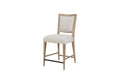 Counter Height Stools with Upholstered Seat - Sand (Set of 2)