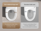 Fully Intelligent Toilet with Automatic Flip Cover - Porcelain