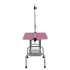 Folding Pet Grooming Table with Adjustable Arm - Multiple Colors