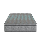 10" Hybrid Euro Top Mattress with Plush Comfort - Dark Gray