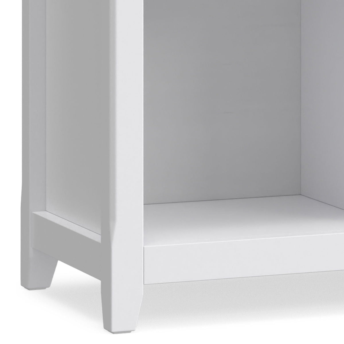 Amherst Cube Storage Bookcase with Large Cubbies - Dark Brown, Dark Gray, or White