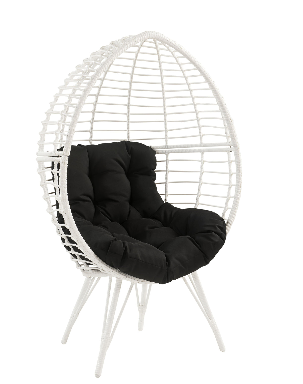 Galzed Patio Seating with Metal & Wicker Construction - Outdoor