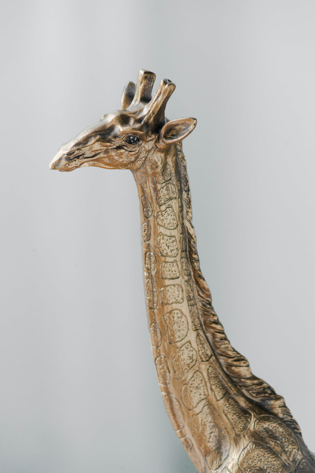 Giraffe Statuette, Animal Statue Decor