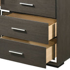 Escher Gray Oak Dresser with 8 Spacious Drawers